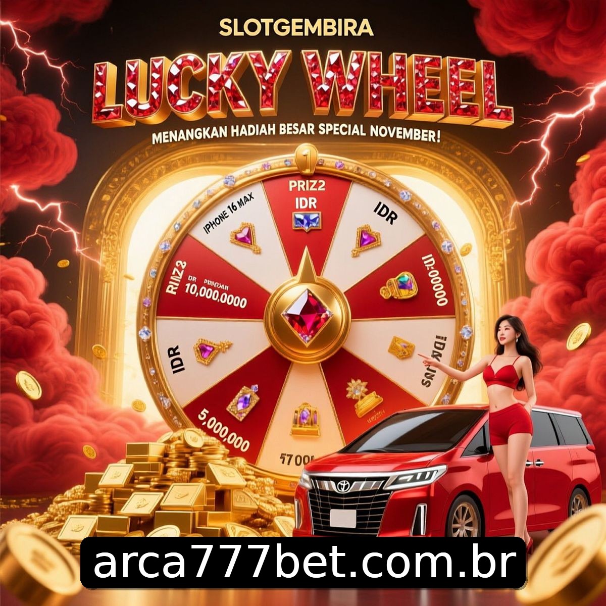 PIX Instantâneo arca777